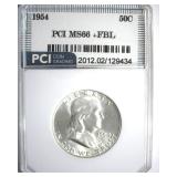 1954 Franklin MS66+ FBL LISTS $1350
