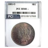 1881-O Morgan MS66+ LISTS $28000