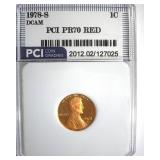 1978-S Cent PR70 DCAM RD LISTS $2150