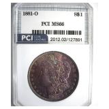 1881-O Morgan MS66 LISTS $7750