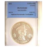 1972 5 Dollars NNC PR70 DCAM Ethiopia