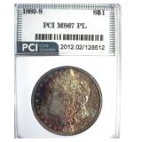 1882-S Morgan MS67 PL LISTS $2500