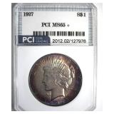 1927 Peace MS65+ LISTS $4500