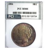 1924 Peace MS66 LISTS $650