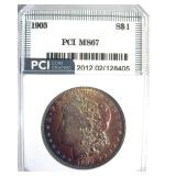 1903 Morgan MS67 LISTS $3750