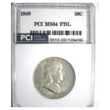 1949 Franklin MS64 FBL LISTS $115