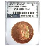 1879 Pattern Dollar PCI PR69CAM Schoolgirl Cu Copy