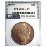 1882-S Morgan MS66+ PL LISTS $800