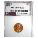1973-S Cent PR70 DCAM RD LISTS $5250
