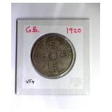 1920 Florin VF+ Great Britain
