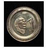 1970 Brazil Pele World Cup Medal Silver Very Rare