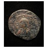 Rare XF+ Byzantine Christ Type Half Follis