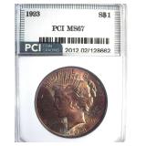 1923 Peace MS67 LISTS $5500