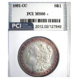 1891-CC Morgan MS66+ LISTS $40000