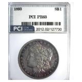 1893 Morgan PR63 LISTS $4250