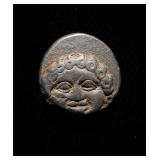 450-300BC XF Drachm Apollonia Pontika Gorgonian