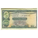 1983 $10 Hong Kong Bank Note