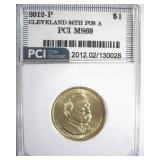 2012-P Pos A $1 Cleveland 24th PCI MS69