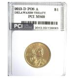 2013-D Pos A Sacagawea $ MS69 LIST $450 IN 68+