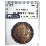 1879 Morgan MS65+ LISTS $775