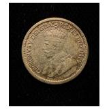 1915 Canada 5 Cents AU