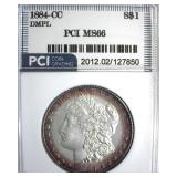 1884-CC Morgan MS66 DMPL LISTS $4150