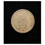 1876 Norway 10 Ore AU