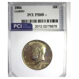 1964 Kennedy PR69+ CAM LISTS $360 IN 69 CAM