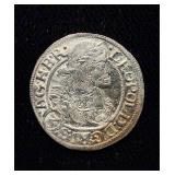 1669 Silesia 3 Kreuzer Ch UNC Rare Grade