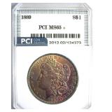 1889 Morgan MS65+ LISTS $475