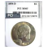 1978-D Ike MS67 LISTS $7000