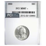 1955 Quarter MS67+ LISTS $4500