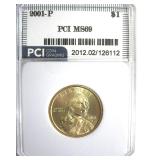 2001-P Sacagawea $ MS69 LISTS $1000