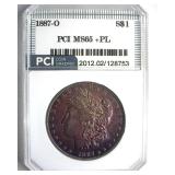 1887-O Morgan MS65+ PL LISTS $8250