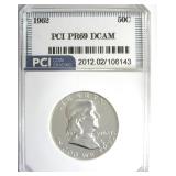 1962 Franklin PR69 DCAM LISTS $3850