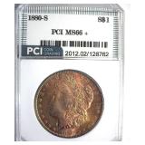1880-S Morgan MS66+ LISTS $500
