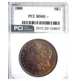 1900 Morgan PCI MS65+ Beautiful Color