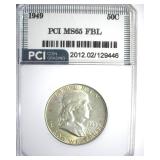 1949 Franklin MS65 FBL LISTS $225