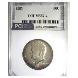 1965 Kennedy MS67+ LISTS $9000
