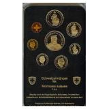 1982 1 Rappen - 5 Francs Proof Set Switzerland