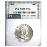 1959 Franklin MS66 FBL LISTS $800