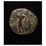 127-151AD XF Rare Kushan Kanishka AE