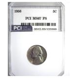1956 Nickel MS67 FS LISTS $2600