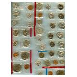 1963-1980 Coins from Mint Sets Still in Cellophane
