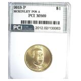 2013-P Pos A $1 McKinley PCI MS69