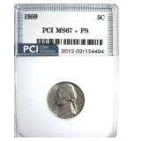 1959 Nickel MS67+ FS LISTS $18000