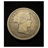 1868 40 Centimos Spain