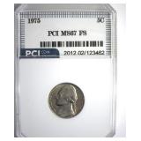 1975 Nickel MS67 FS LISTS $2500