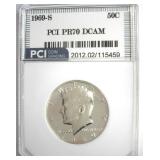 1969-S Kennedy PR70 DCAM LISTS $17500