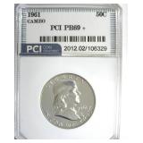1961 Franklin PR69+ CAM LISTS $2250 IN 69 CAM